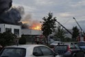 Grossbrand Halle Troisdorf Kriegsdorf Junkersring P028